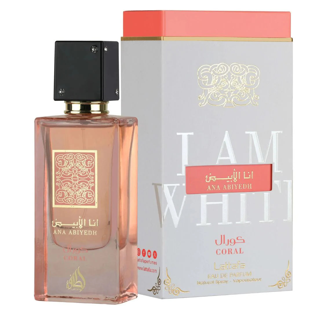 Lattafa Ana Abiyedh Coral Eau de Parfum 60 ml