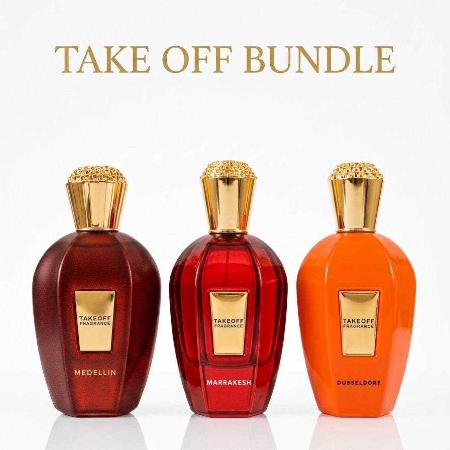 Take Off 3 er Bundle Medellin - Marrakesh - Düsseldorf - Süß verführerisch - Unisex
