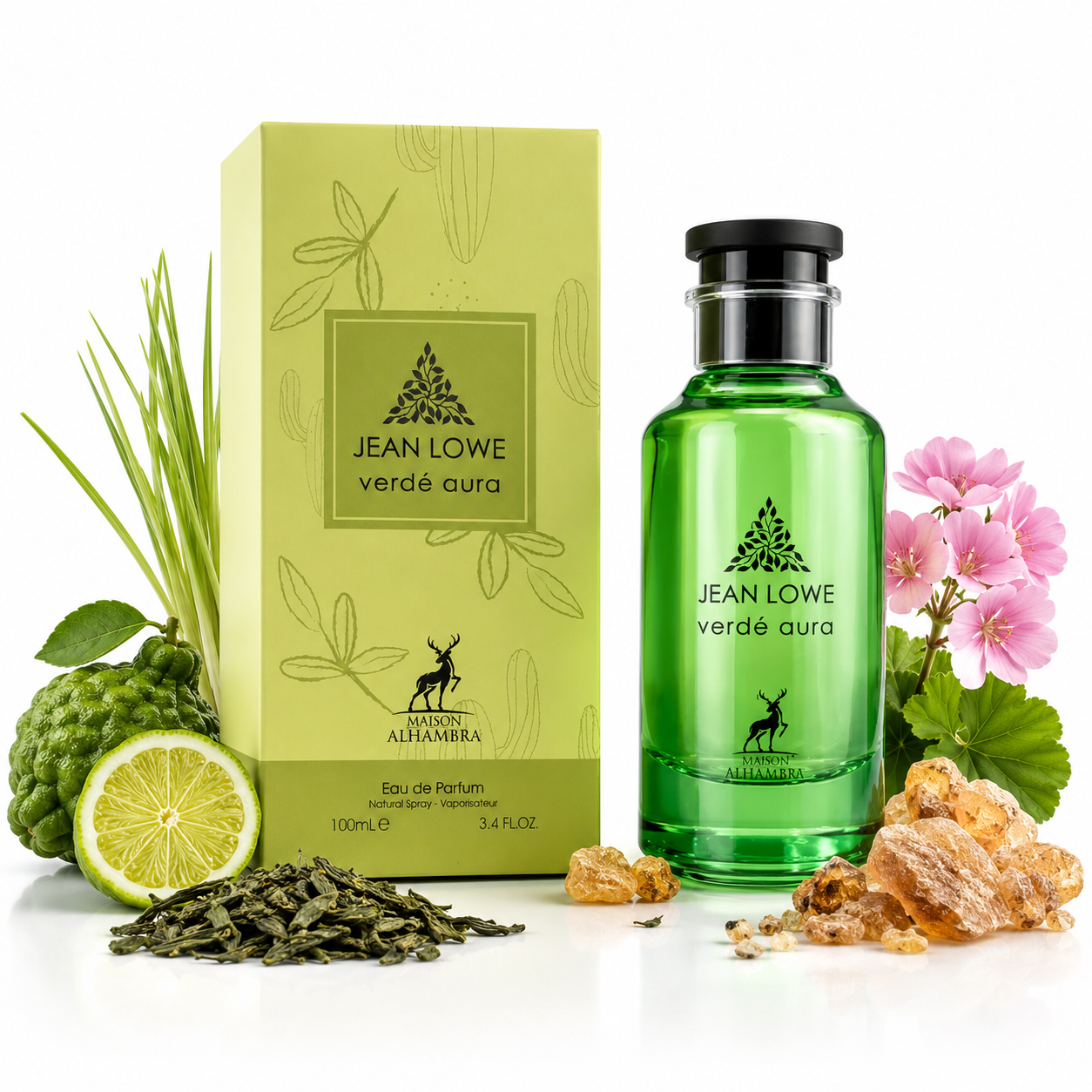 Maison Alhambra Jean Lowe Verde Aura Eau de Parfum 100 ml