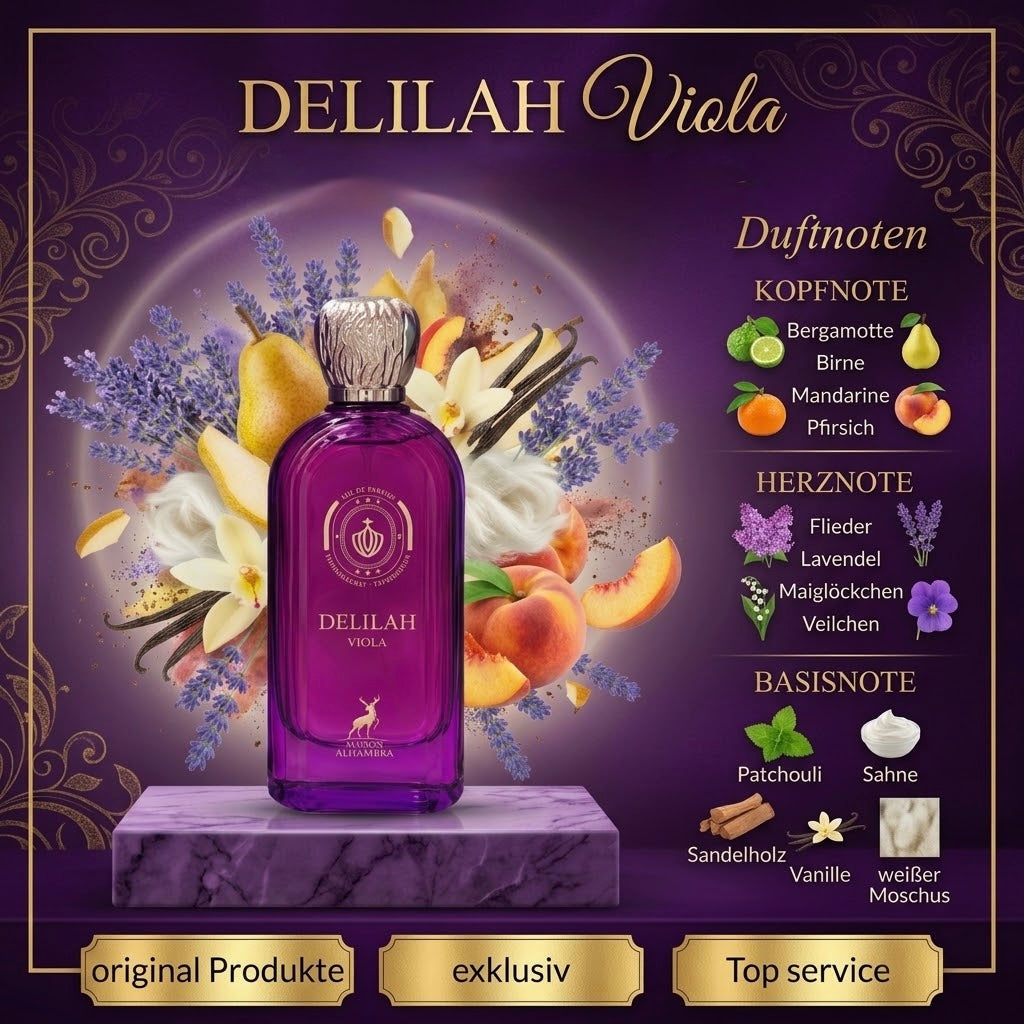 Delilah Viola Maison Alhambra 100ml Eau de Parfum - Damen