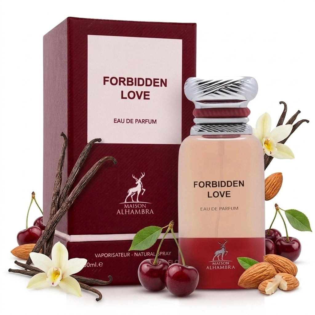 Maison Alhambra Forbidden Love 80ml Eau de Parfum Cherry Kirsch