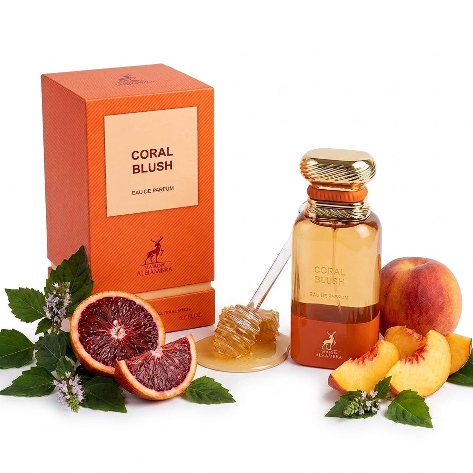 Maison Alhambra Coral Blush 80ml Eau de Parfum Peach