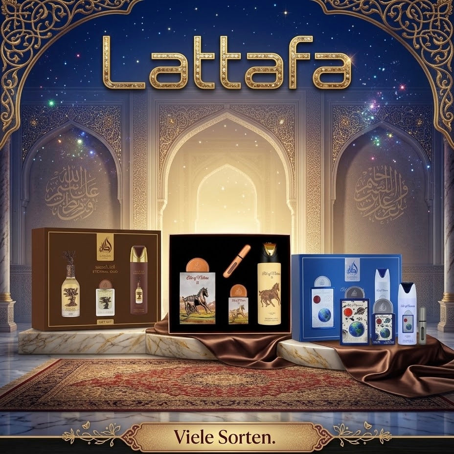 Lattafa Geschenkset 3er Bundle Art of Nature II, Art of Universe, Eternal Oud Spezial Deal Limited