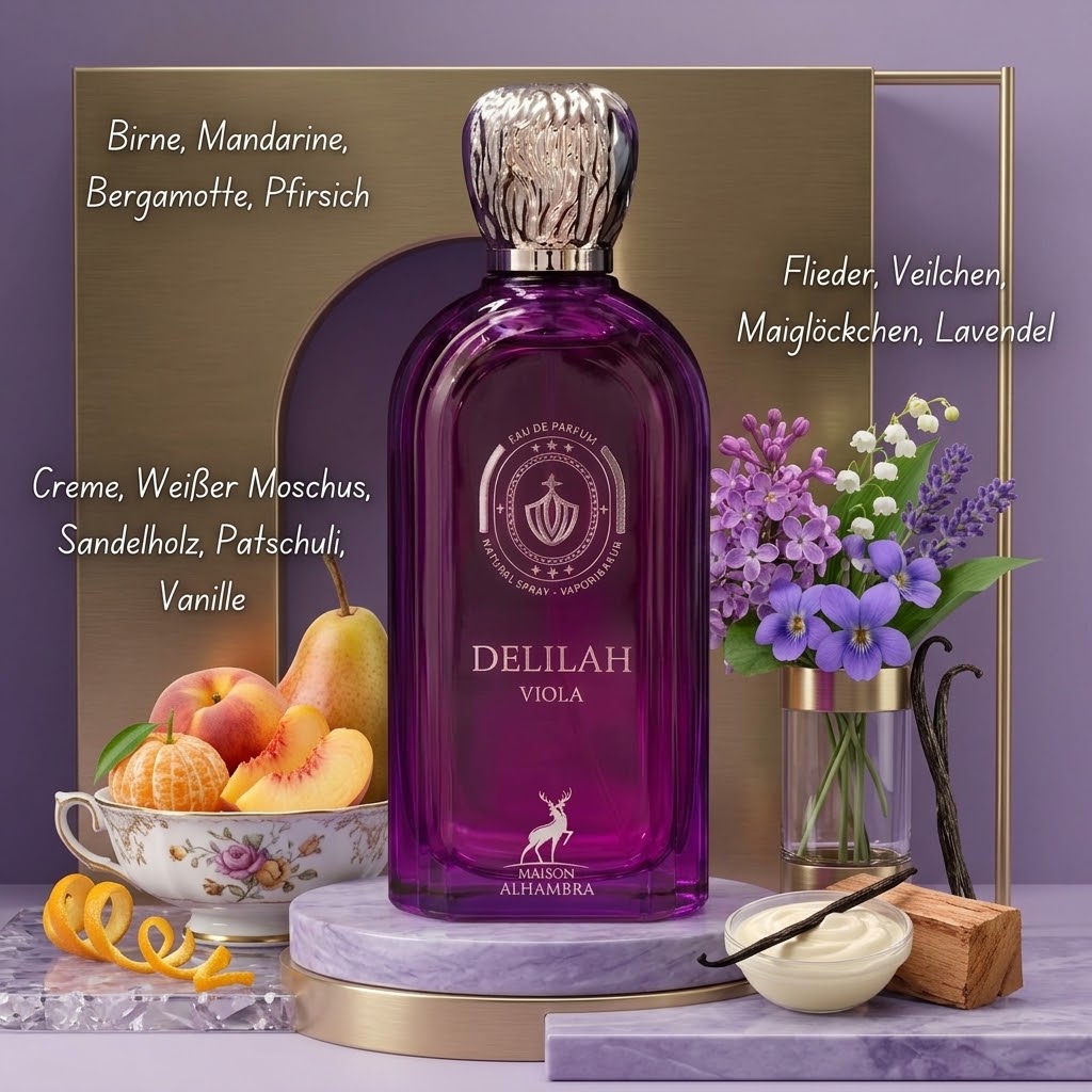 Delilah Viola Maison Alhambra 100ml Eau de Parfum - Damen