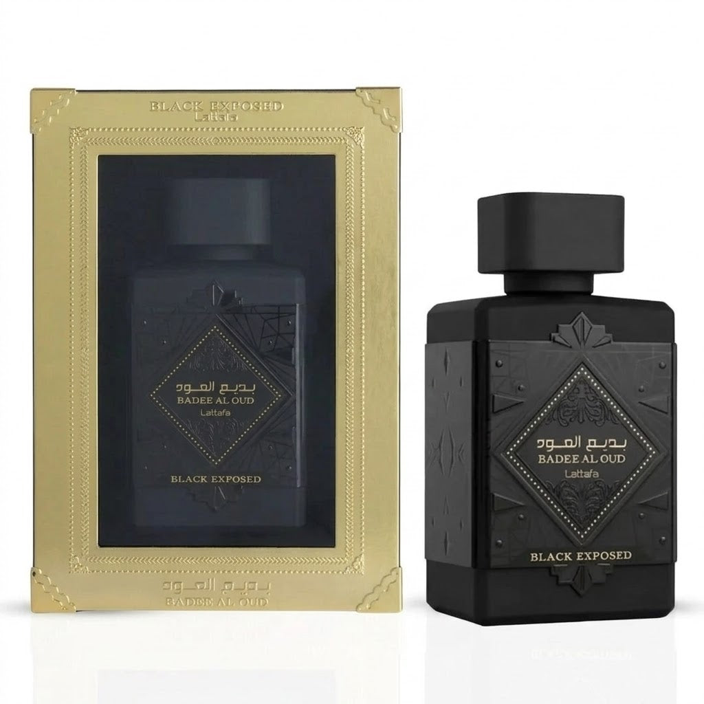 Lattafa Bade’e Al Oud Black Exposed Eau de parfum 100ml