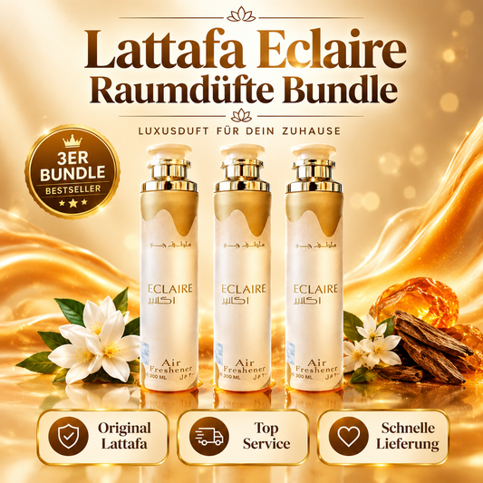 Lattafa Eclair Air Fresher Raumduft Set 3x300ml Set