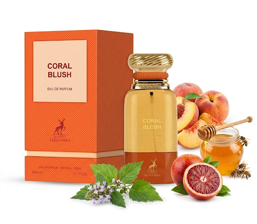Maison Alhambra Coral Blush 80ml Eau de Parfum Peach