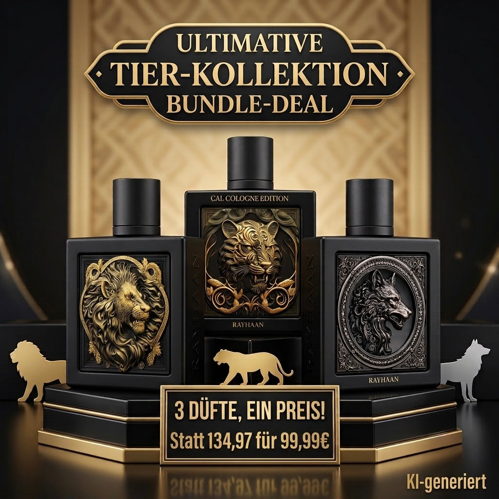 Rayhaan Perfumes Bundle Deal Tiger & Lion & Wolf 100ml Eau de Parfum