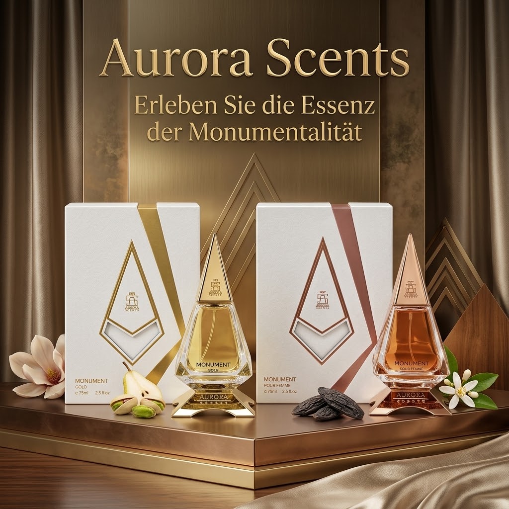 Aurora Scents Monument Gold & Pour Femme 75ml EDP