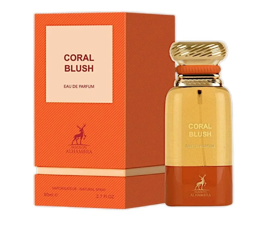 Maison Alhambra Coral Blush 80ml Eau de Parfum Peach