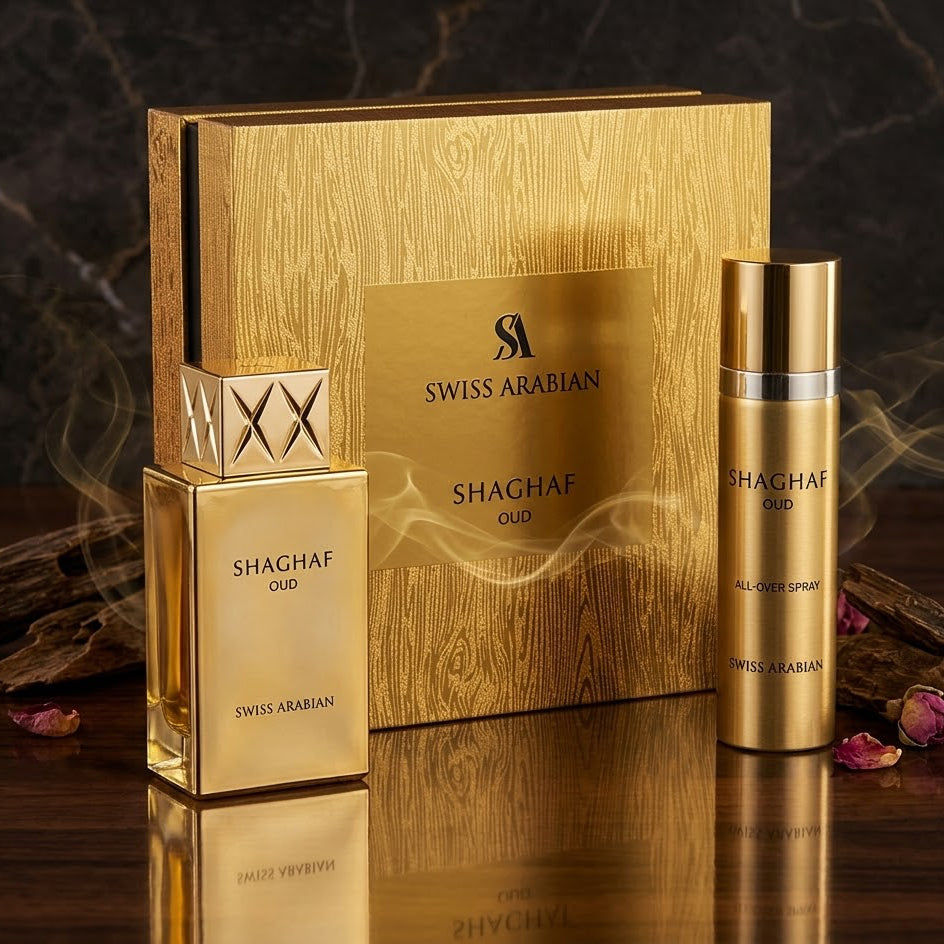 Shaghaf Oud Set 75ml Eau de Parfum & Bodyspray
