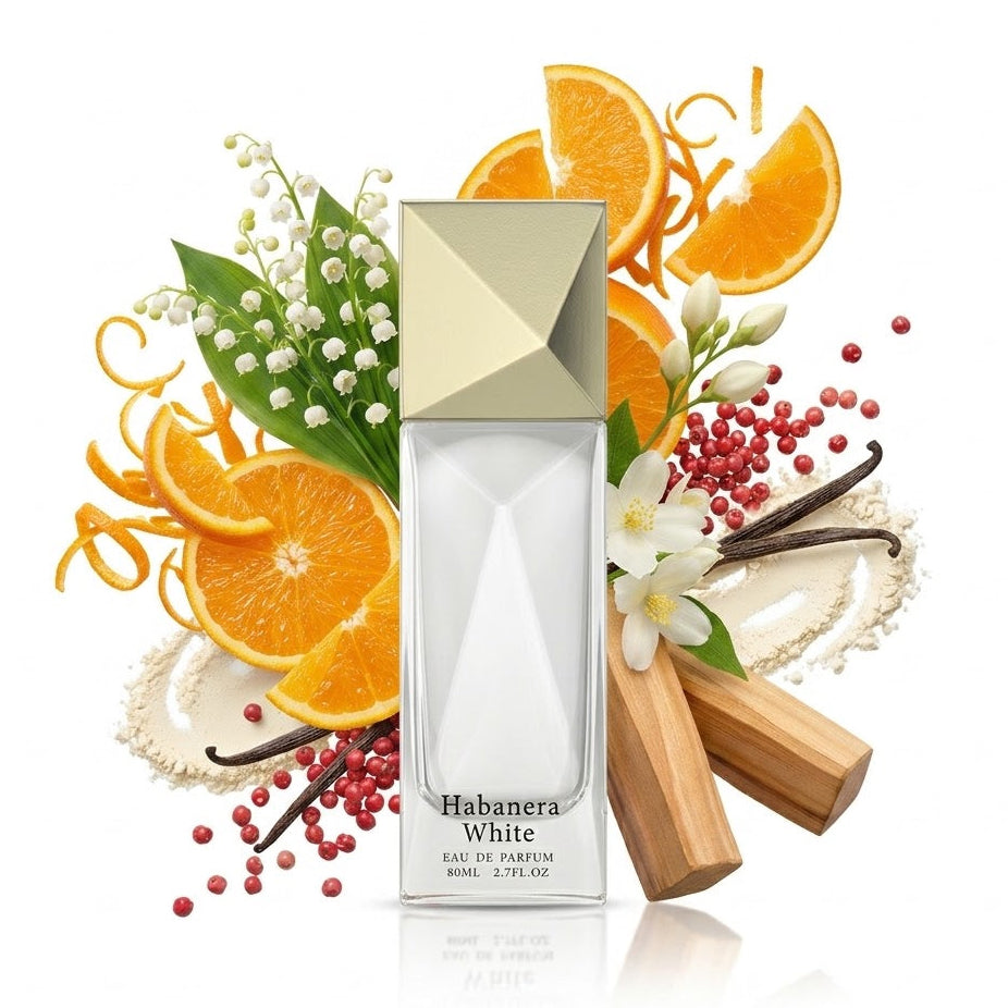 Aurora Scents Habanera White 80ml Eau de Parfum Damen