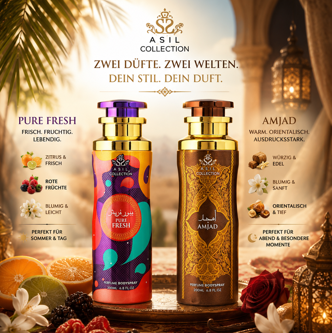 ASIL COLLECTION Deo 200ml Perfumed Bodyspray Luxury Dubai