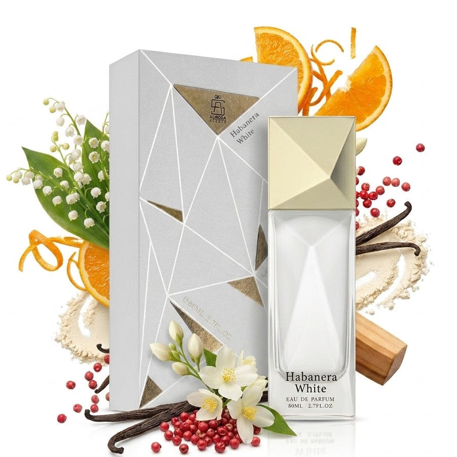 Aurora Scents Habanera White 80ml Eau de Parfum Damen