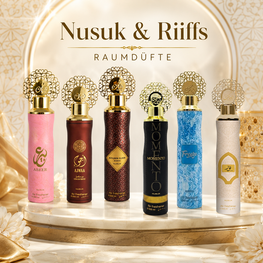 Riiffs & Nusuk Raumdüfte Air Freshener für zuhause 300ml Luxus