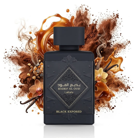 Lattafa Bade’e Al Oud Black Exposed Eau de parfum 100ml