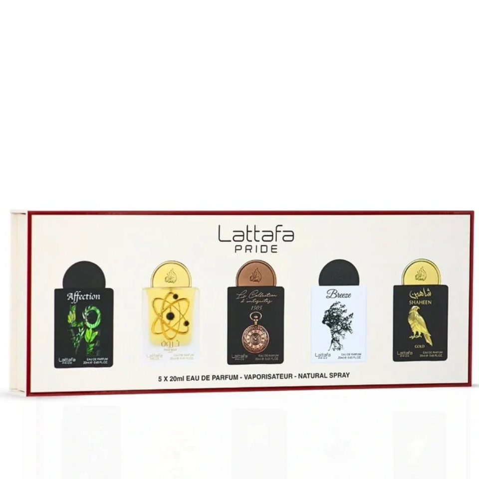 Lattafa Pride Geschenksets Mini 5x 20 ml Eau de Parfum