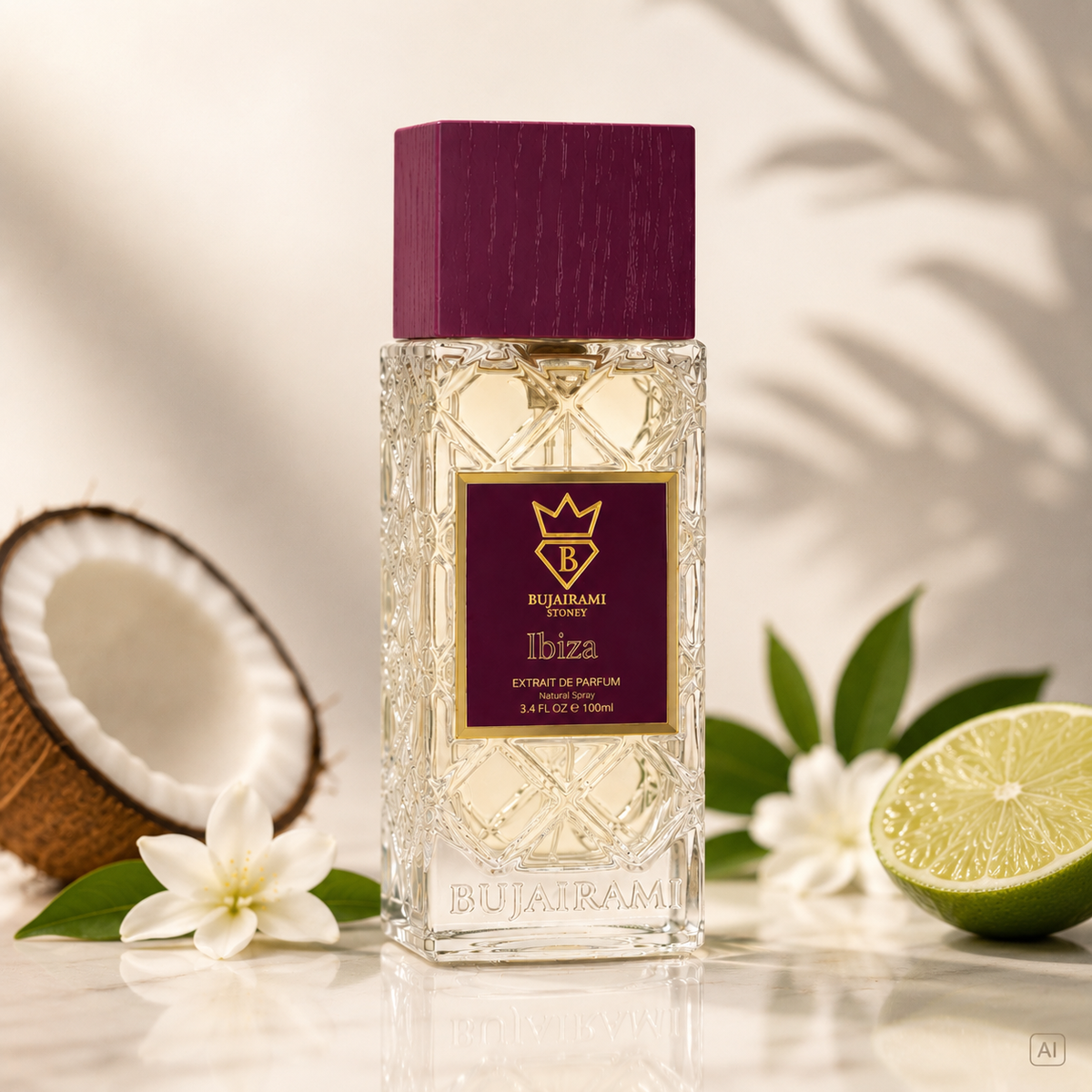 Bujairami Ibiza 100ml Extrait de Parfum Damen & Herren