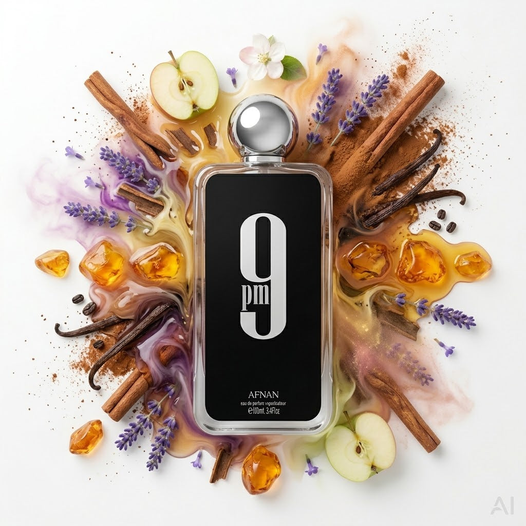 Afnan 9 pm EDP 100 ml - DEO Spray 150 ml - Duschgel 150 ml Herren