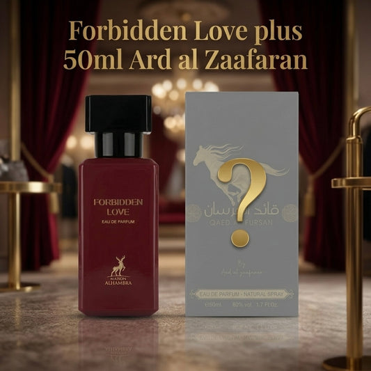 Maison Alhambra Forbidden Love 30ml + 50ml Ard Al Zaafaran