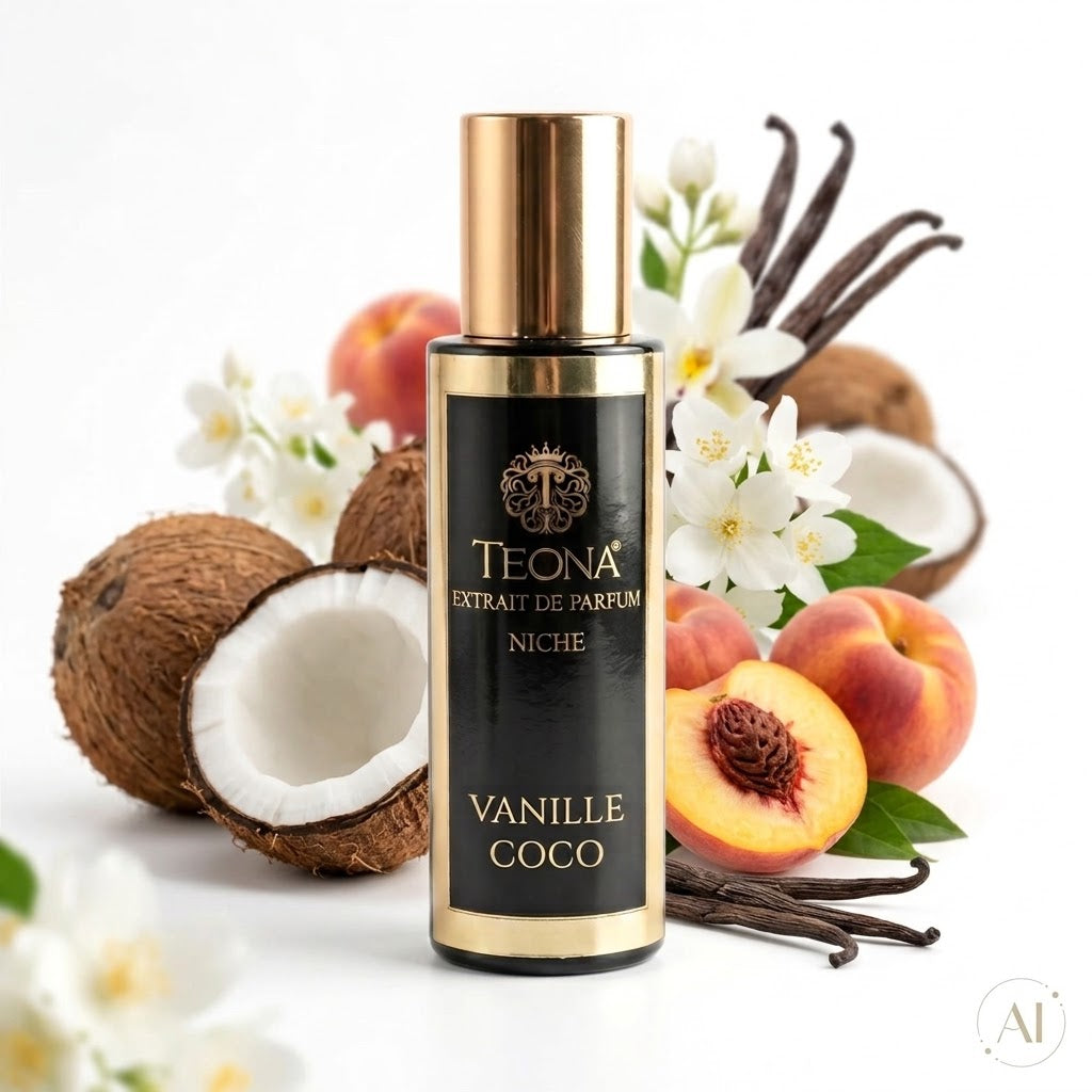 Teona Collection 30ml Extrait de Parfum Vanilla Coco - San Paolo - Miel Bonbon