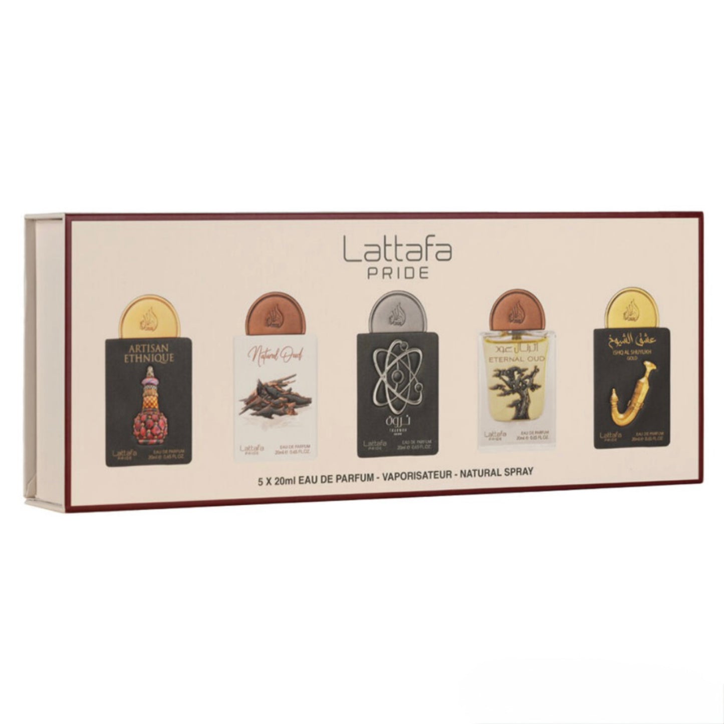 Lattafa Pride Geschenksets Mini 5x 20 ml Eau de Parfum