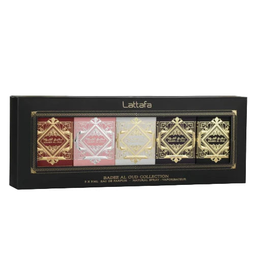 Lattafa Badee Al Oud mini Parfum Drops Collection 5x5ml